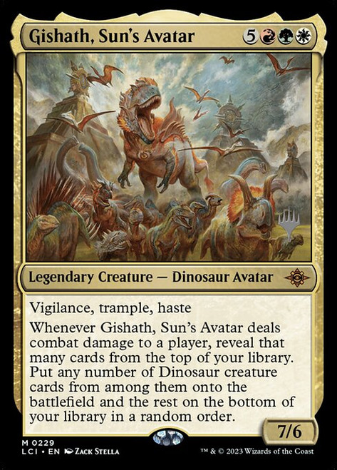 Gishath, Sun's Avatar (PLCI) (Foil) (#229p)
