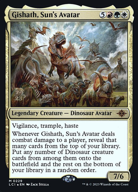 Gishath, Sun's Avatar (PLCI) (Foil) (#229s)