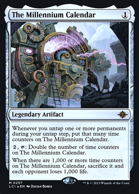 The Millennium Calendar (PLCI) (Foil) (#257s)