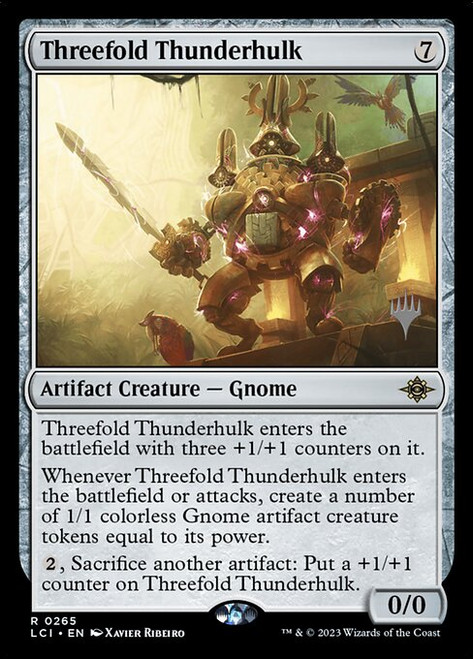 Threefold Thunderhulk (PLCI) (Foil) (#265p)