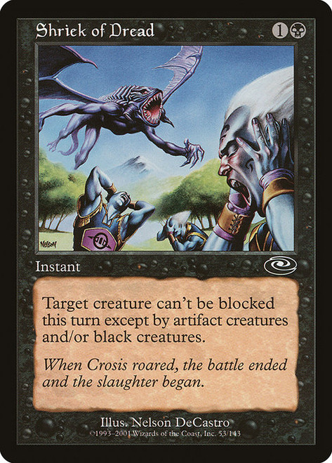 Shriek of Dread (PLS) (Foil) (#53)