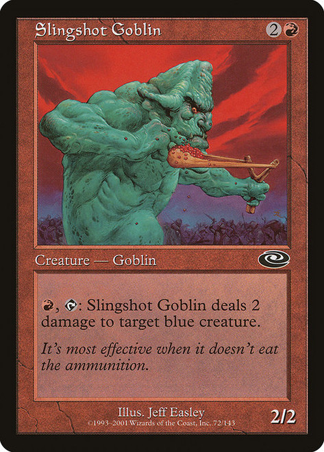 Slingshot Goblin (PLS) (Foil) (#72)