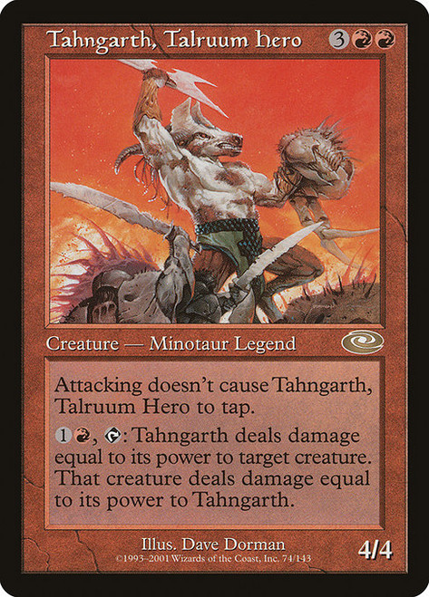 Tahngarth, Talruum Hero (PLS) (#74)