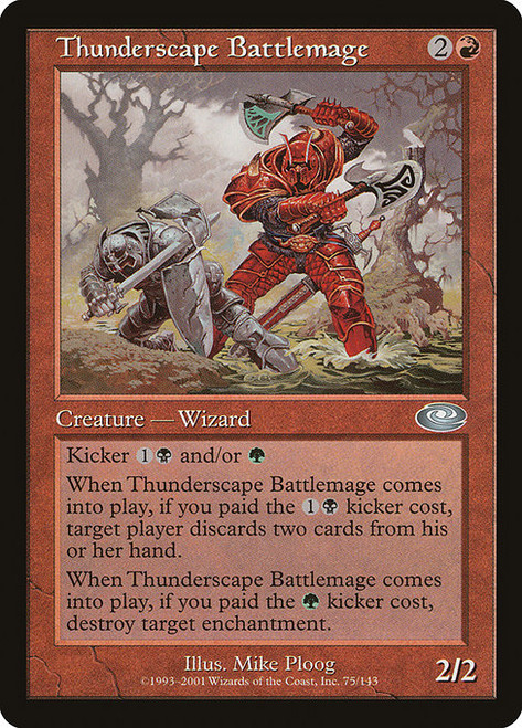 Thunderscape Battlemage (PLS) (Foil) (#75)