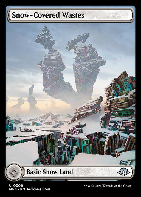 Snow-Covered Wastes (MH3) (Full Art) (#309)