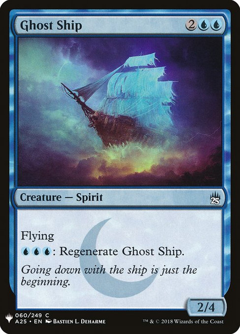 Ghost Ship (PLST) (#A25-60)