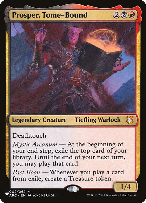 Prosper, Tome-Bound (PLST) (#AFC-2)