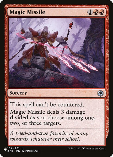 Magic Missile (PLST) (#AFR-154)
