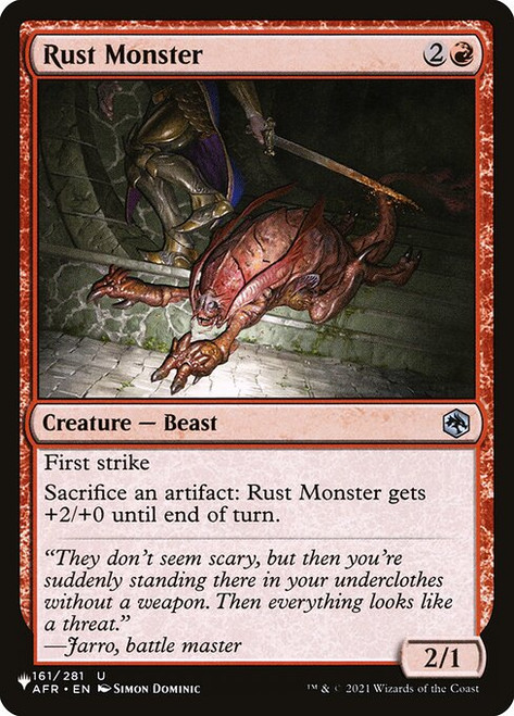 Rust Monster (PLST) (#AFR-161)
