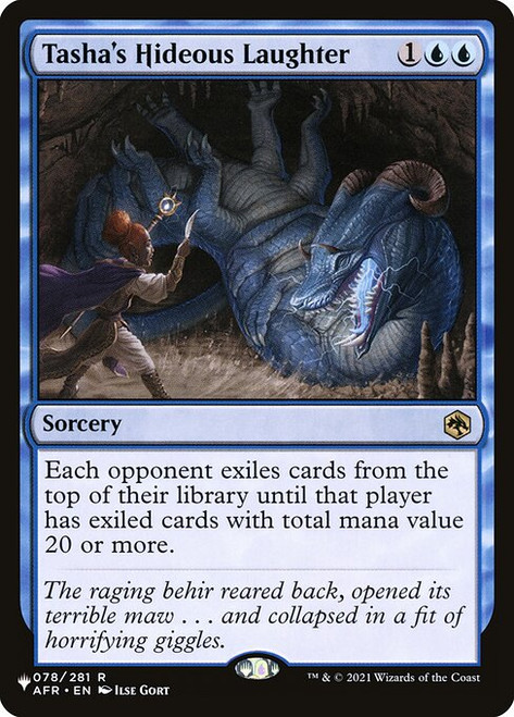 Tasha's Hideous Laughter (PLST) (#AFR-78)