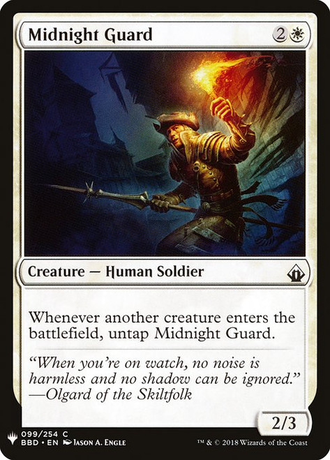 Midnight Guard (PLST) (#BBD-99)
