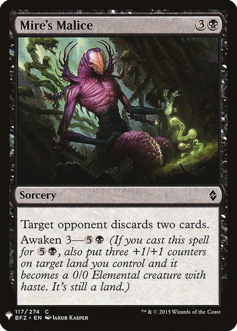 Mire's Malice (PLST) (#BFZ-117)