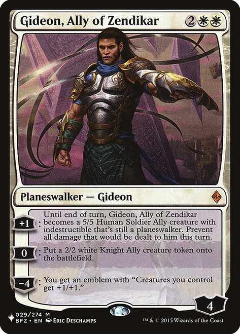 Gideon, Ally of Zendikar (PLST) (#BFZ-29)