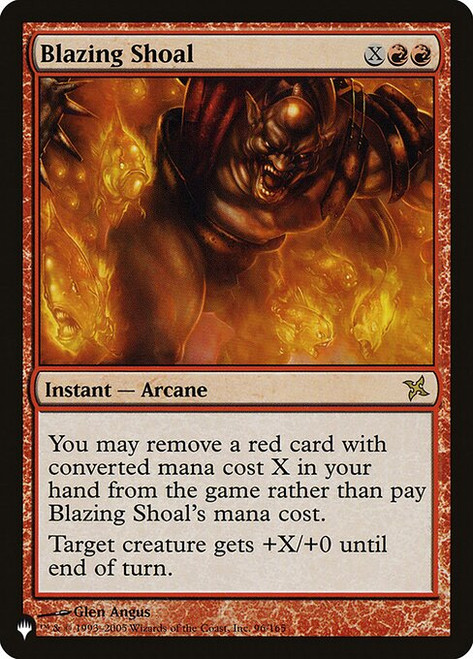 Blazing Shoal (PLST) (#BOK-96)