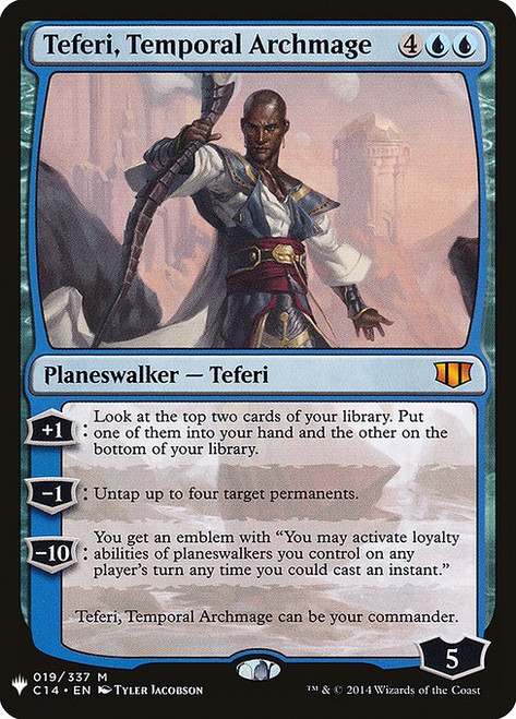 Teferi, Temporal Archmage (PLST) (#C14-19)