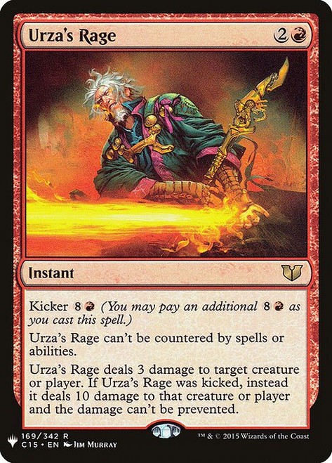 Urza's Rage (PLST) (#C15-169)