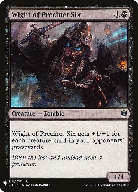 Wight of Precinct Six (PLST) (#C16-118)