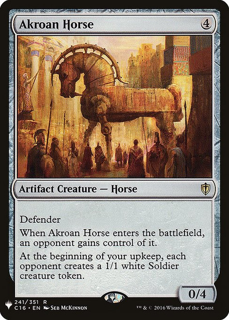 Akroan Horse (PLST) (#C16-241)