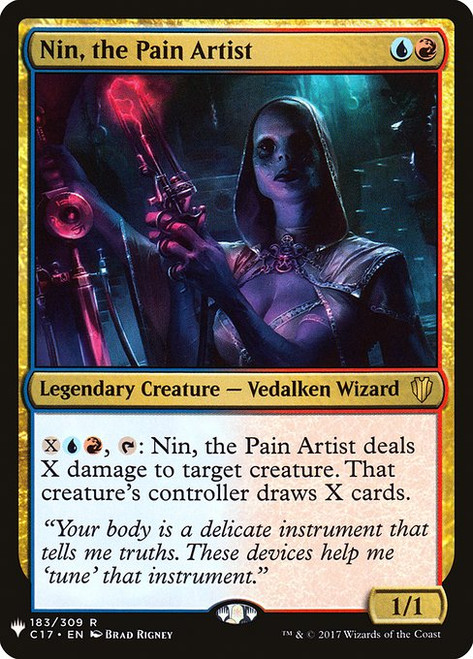 Nin, the Pain Artist (PLST) (#C17-183)