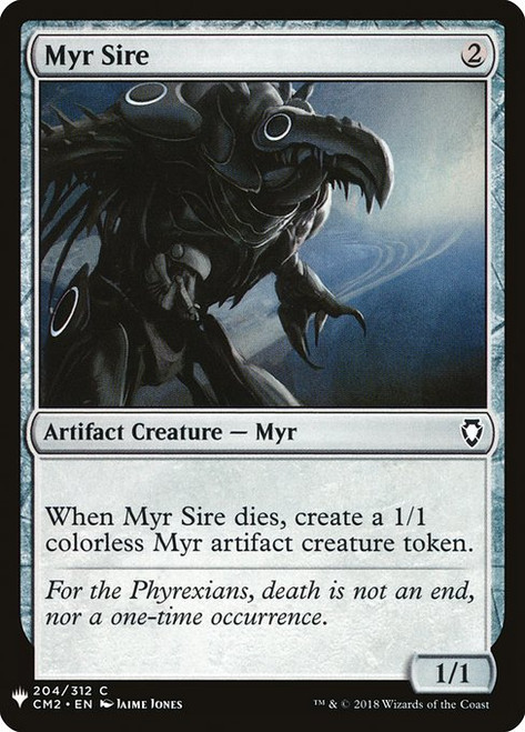 Myr Sire (PLST) (#CM2-204)