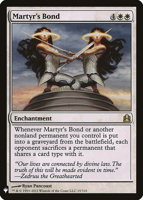 Martyr's Bond (PLST) (#CMD-19)