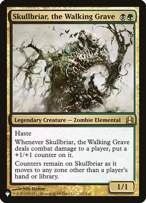 Skullbriar, the Walking Grave (PLST) (#CMD-227)