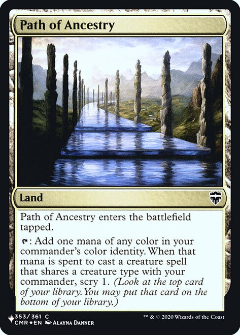 Path of Ancestry (PLST) (Foil) (#CMR-353)