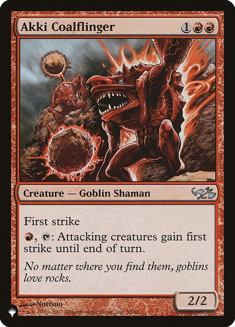 Akki Coalflinger (PLST) (#DD1-33)