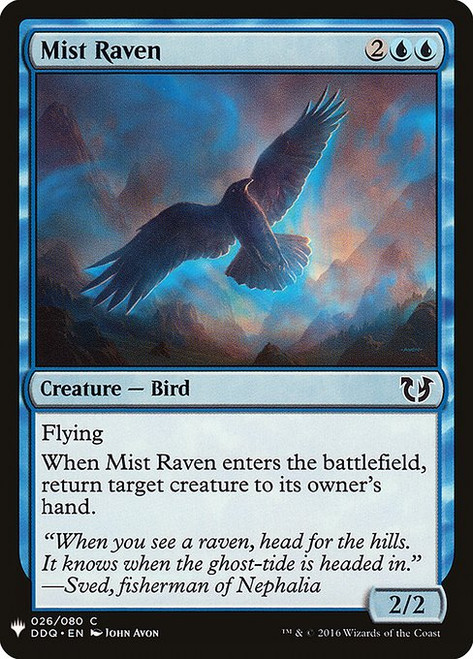 Mist Raven (PLST) (#DDQ-26)