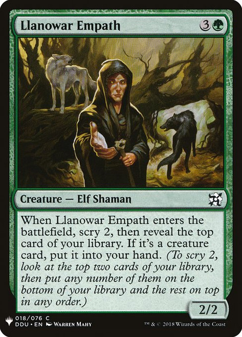 Llanowar Empath (PLST) (#DDU-18)