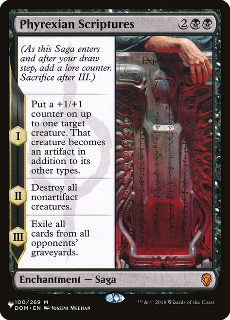 Phyrexian Scriptures (PLST) (#DOM-100)