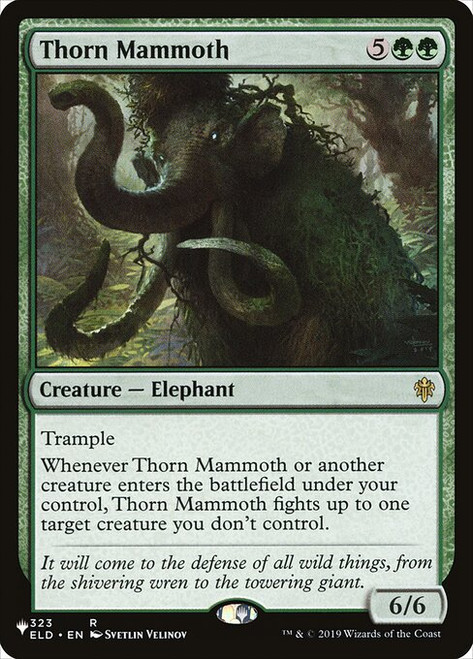 Thorn Mammoth (PLST) (#ELD-323)