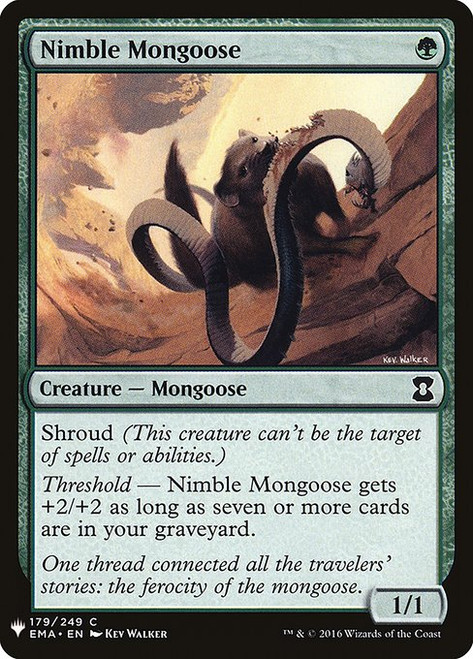 Nimble Mongoose (PLST) (#EMA-179)
