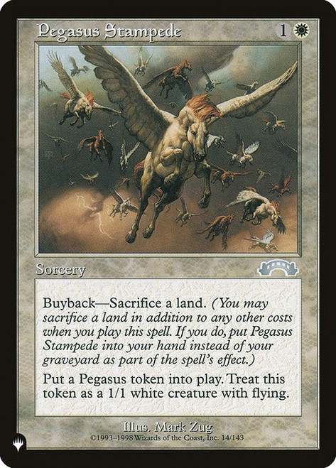 Pegasus Stampede (PLST) (#EXO-14)