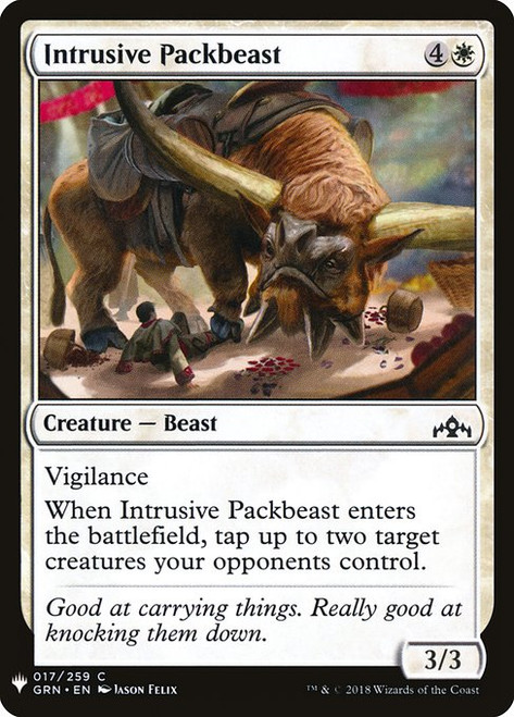 Intrusive Packbeast (PLST) (#GRN-17)