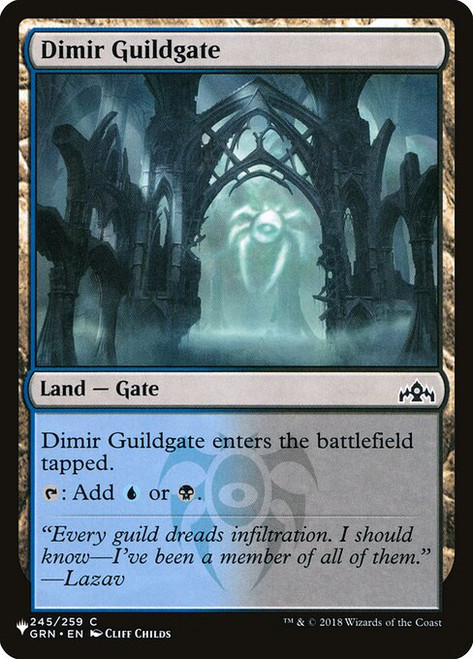 Dimir Guildgate (PLST) (#GRN-245)