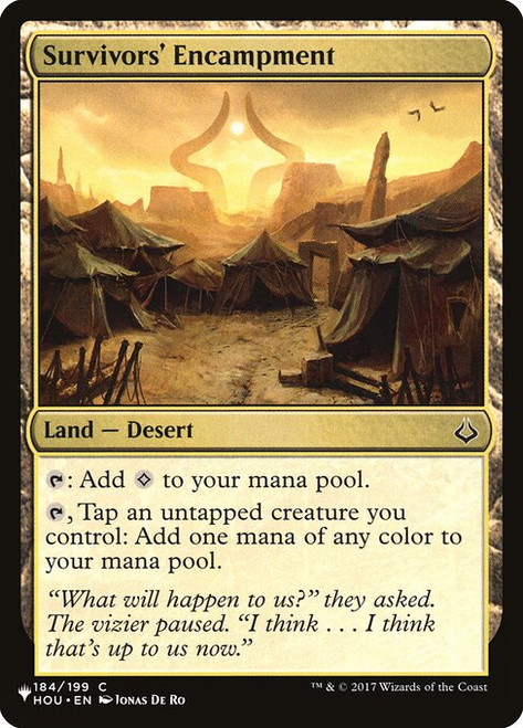 Survivors' Encampment (PLST) (#HOU-184)