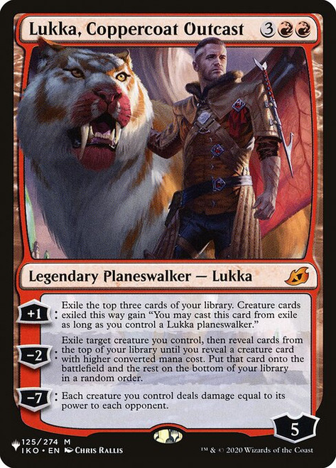 Lukka, Coppercoat Outcast (PLST) (#IKO-125)