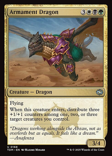 Armament Dragon (TDM) (#168) Armament Dragon (TDM) (#168)