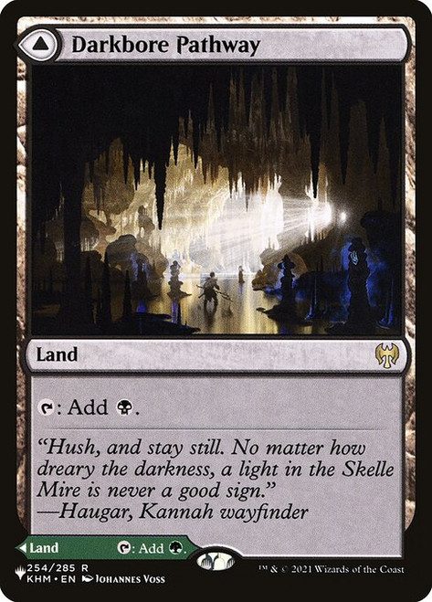 Darkbore Pathway // Slitherbore Pathway (PLST) (#KHM-254)