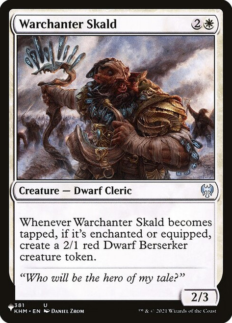 Warchanter Skald (PLST) (#KHM-381)