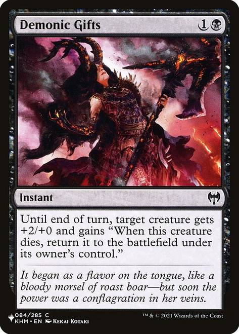 Demonic Gifts (PLST) (#KHM-84)