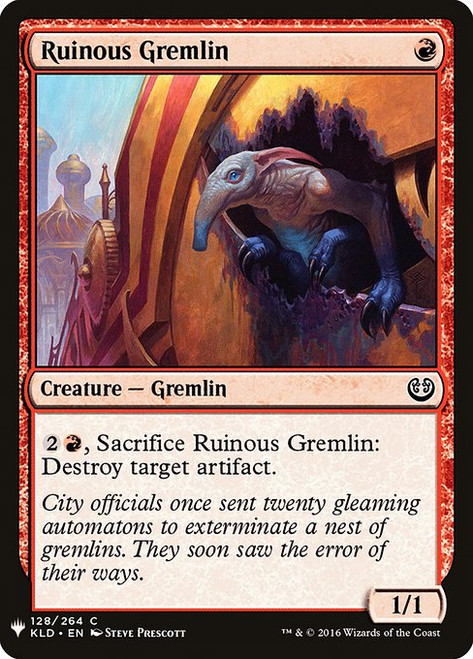 Ruinous Gremlin (PLST) (#KLD-128)
