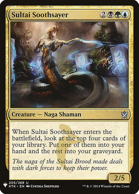 Sultai Soothsayer (PLST) (#KTK-205)