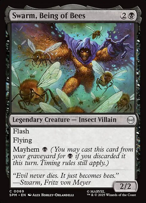 Swarm, Being of Bees (SPM) (Foil) (#69) Swarm, Being of Bees (SPM) (Foil) (#69)