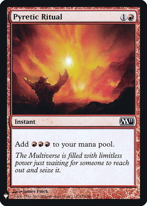 Pyretic Ritual (PLST) (Foil) (#M11-153)