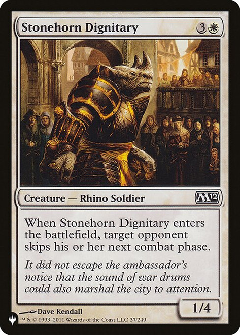 Stonehorn Dignitary (PLST) (#M12-37)