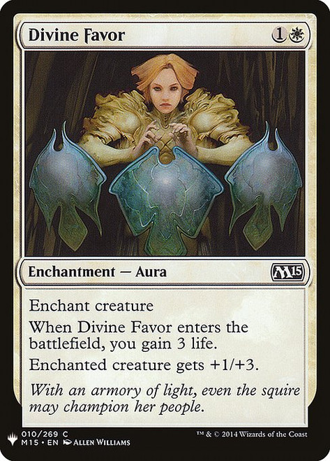Divine Favor (PLST) (#M15-10)
