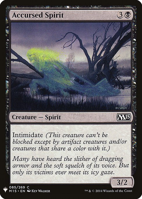 Accursed Spirit (PLST) (#M15-85)