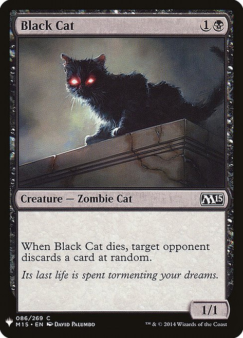 Black Cat (PLST) (#M15-86)